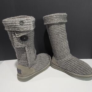 Ugg Gray Tall Booties